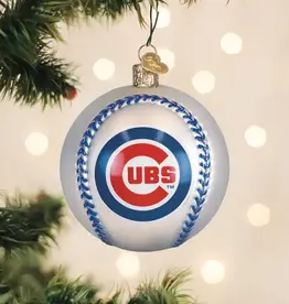 Old World Christmas Cubs Baseball Ornament