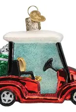 Old World Christmas Golf Cart Ornament