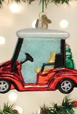 Old World Christmas Golf Cart Ornament