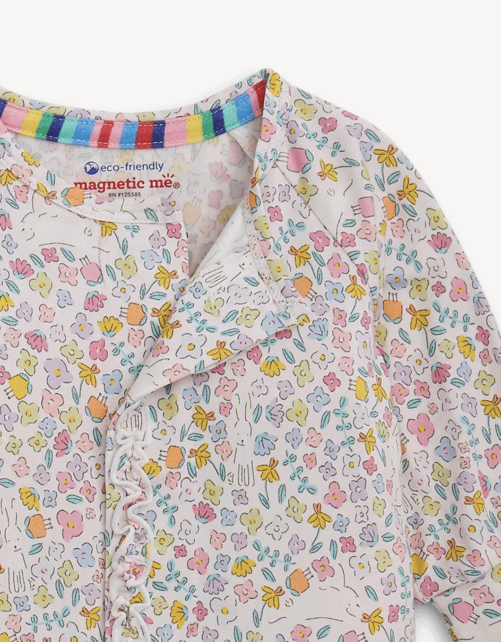 Magnetic Me Bunny Blossom Modal Magnetic Footie