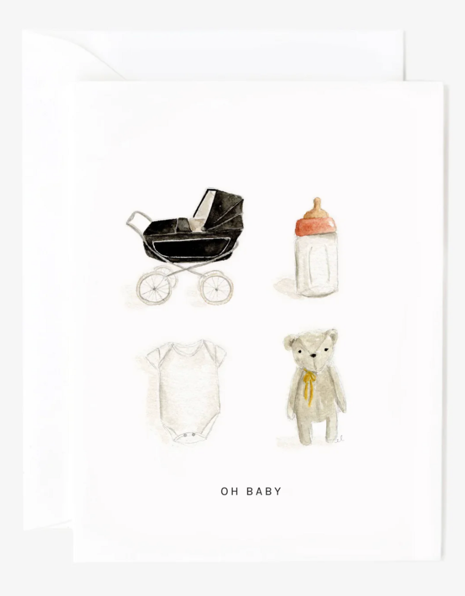 Emily Lex Studio Oh Baby Notecard