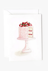 Emily Lax Studio Pink Cake Mini Notecard