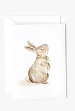 Emily Lax Studio Bunny Bow Mini Notecard