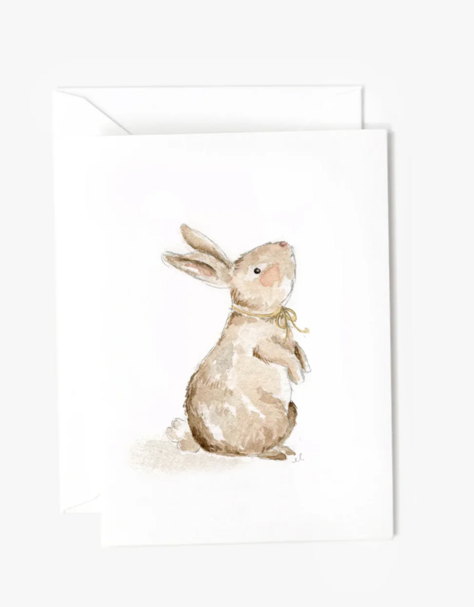 Emily Lax Studio Bunny Bow Mini Notecard