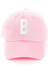 B Pink Baseball Hat