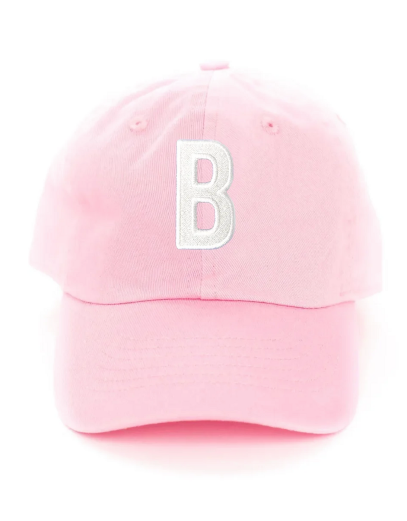 B Pink Baseball Hat