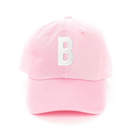 B Pink Baseball Hat