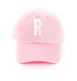 R Pink Baseball Hat