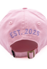 R Pink Baseball Hat
