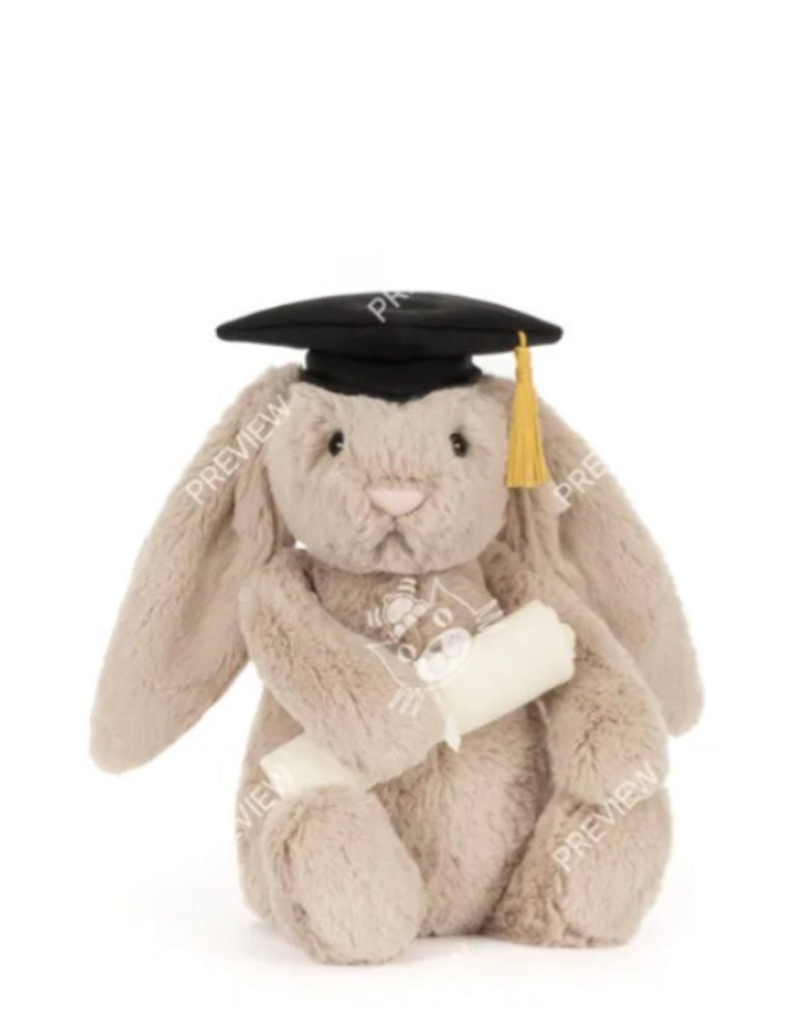Jelly Cat Bashful Bunny Graduation Outfit