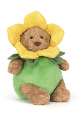 Jelly Cat Bartholomew Bear Daffodil Outfit
