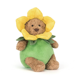 Jelly Cat Bartholomew Bear Daffodil Outfit