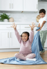 Little Giraffe Luxe Blanket Cornflower