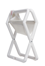 Hoohobbers Hoohobber Jr. White Director Chair White Mesh Seat White Trim