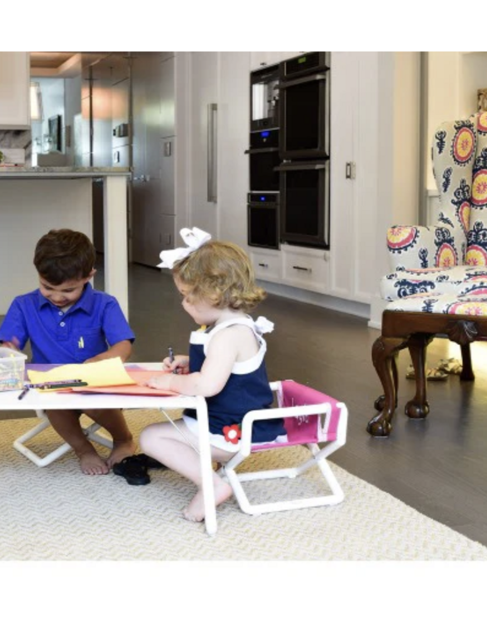 Hoohobbers Hoohobber Jr. Director Chair Pastel w/Mesh Seat