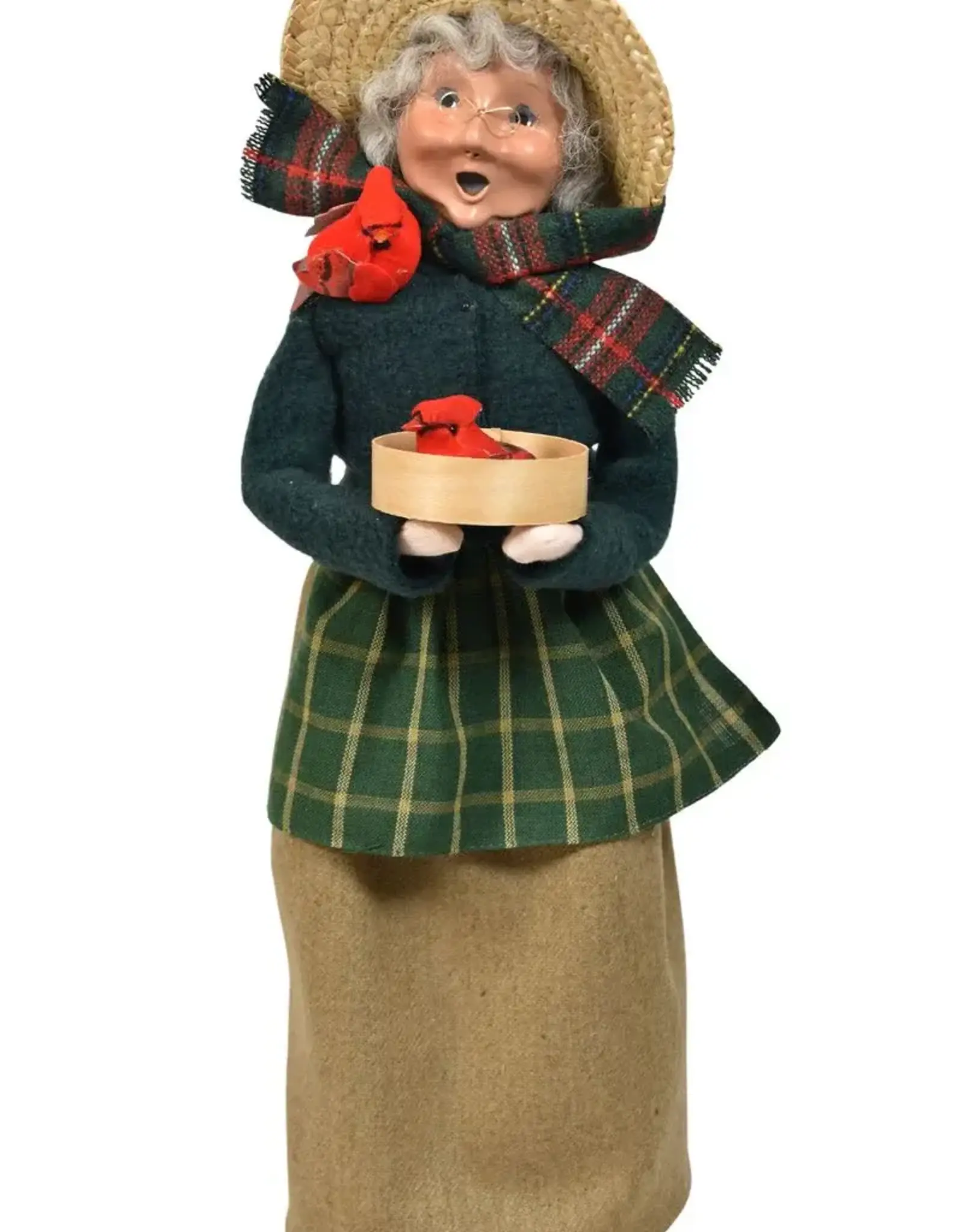 Byer's Choice Mrs. Claus Cardinals