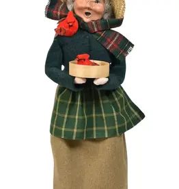 Byer's Choice Mrs. Claus Cardinals