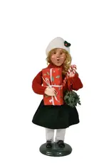 Byer's Choice Shopping Family Girl