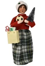 Byer's Choice Shopping Family Woman