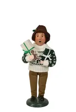 Byer's Choice Shopping Family Boy
