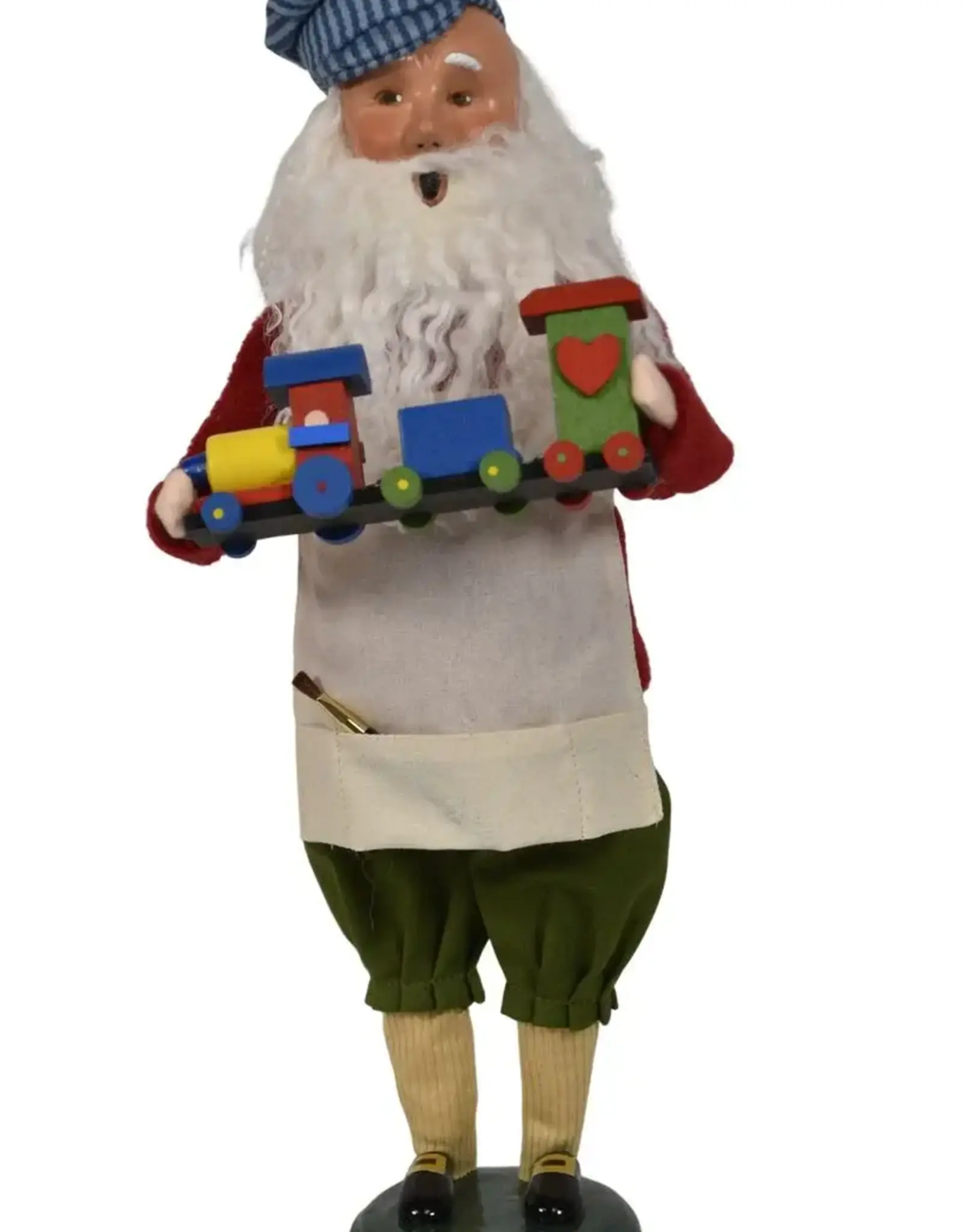 Byer's Choice Workshop Santa