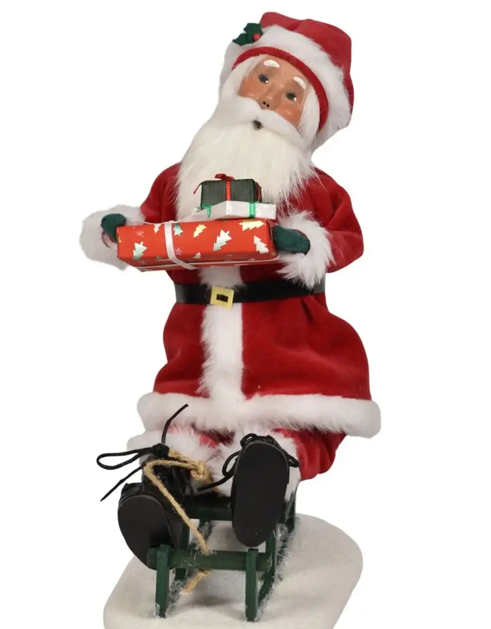 Byer's Choice Santa on Sled