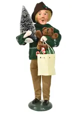 Byer's Choice Shopping Family Man