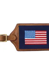 Smather's & Branson Luggage Tag American Flag