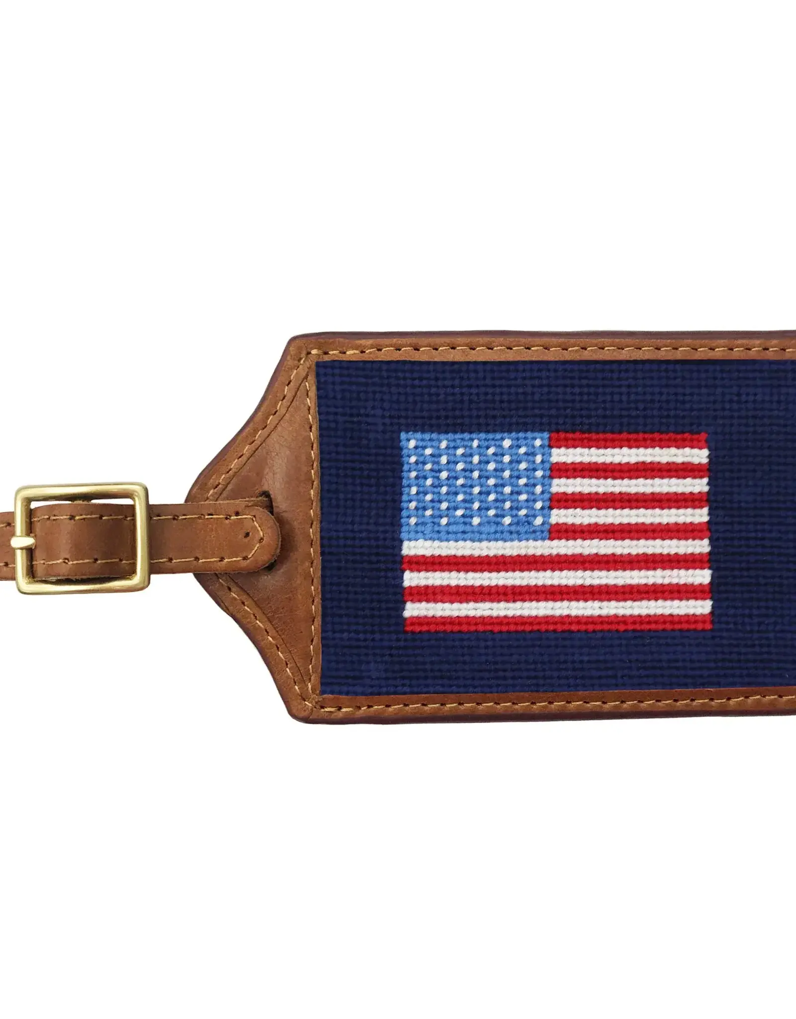 Smather's & Branson Luggage Tag American Flag