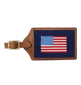 Smather's & Branson Luggage Tag American Flag