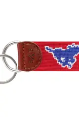Smather's & Branson Key Fob SMU Red