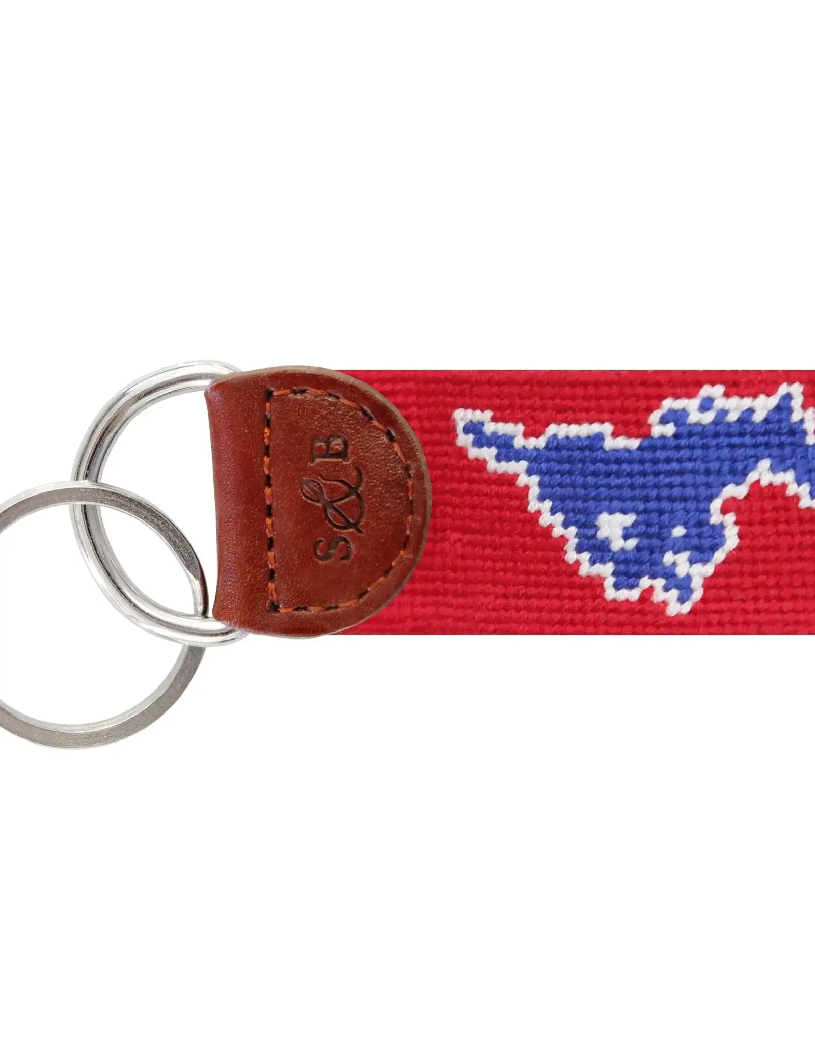 Smather's & Branson Key Fob SMU Red