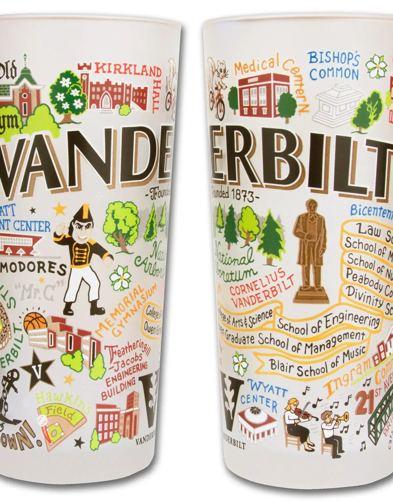 Catstudio Vanderbilt Drinking Glass Set of 2