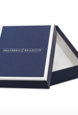 Smather's & Branson Flask American Flag Navy