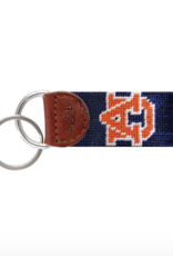 Smather's & Branson Key Fob Auburn Navy