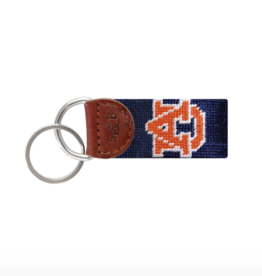 Smather's & Branson Key Fob Auburn Navy