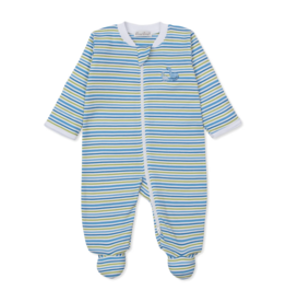 Kissy Kissy Dino Delight Stripe Footie