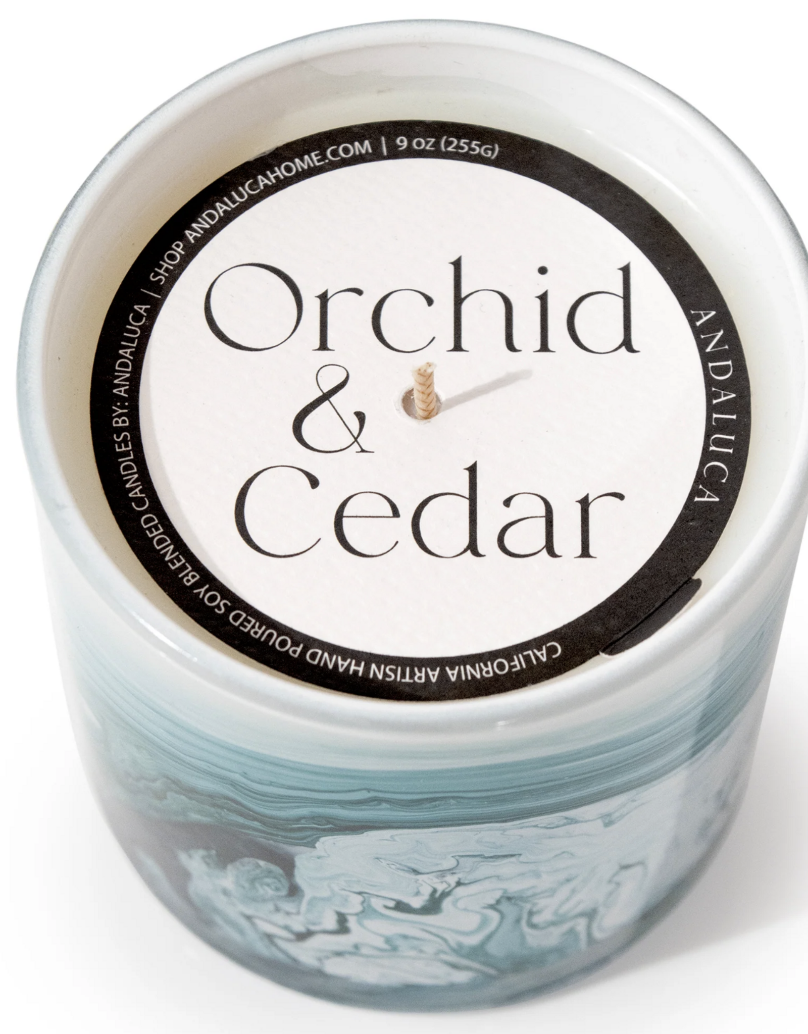 Andaluca Orchid & Cedar 14oz Candle