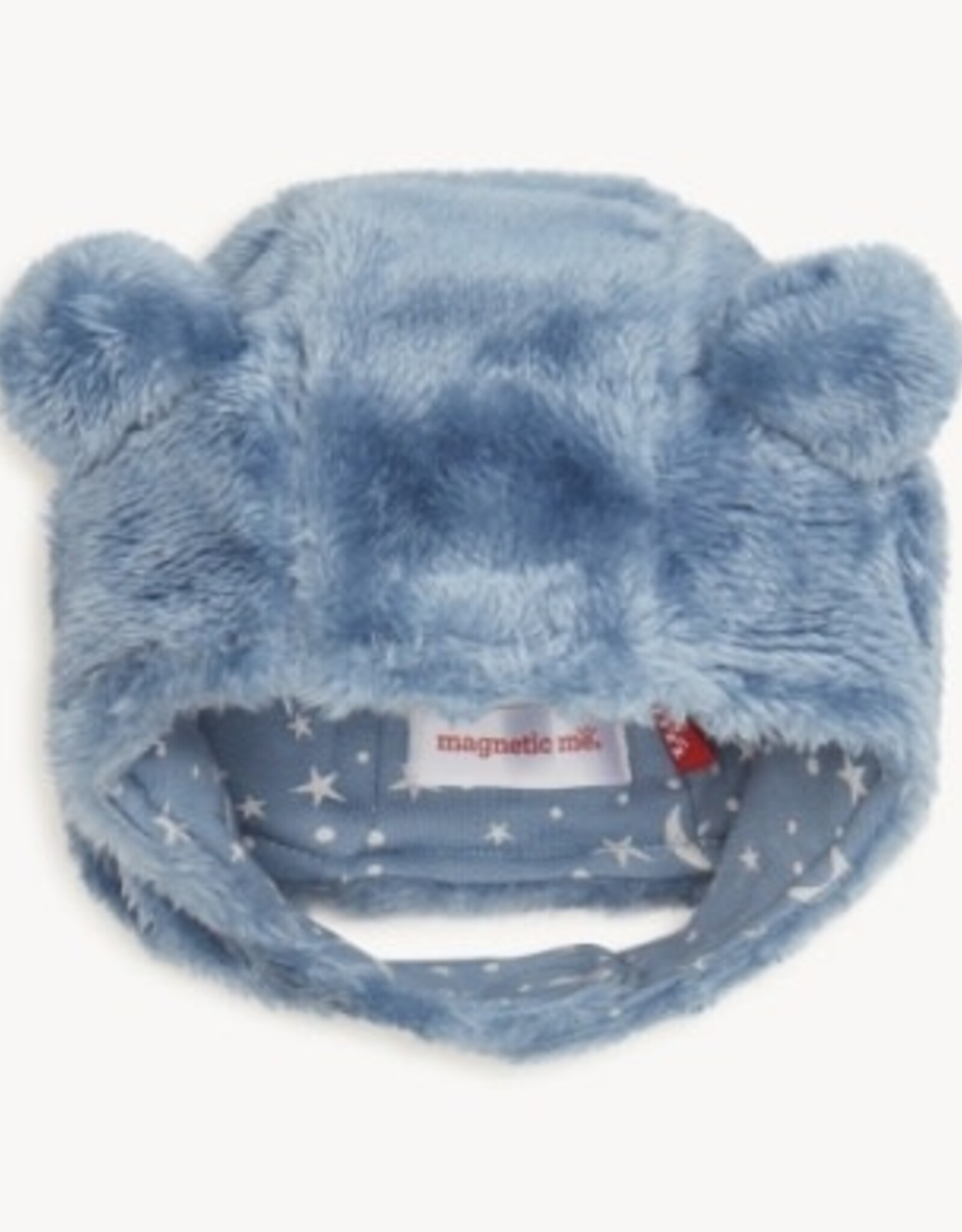 Magnetic Me Winter Sky Minky Bear Hat
