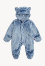 Magnetic Me Velour Footie Blue Train