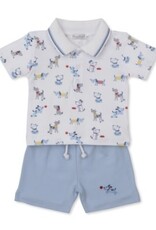 Kissy Kissy Bermuda Set Puppy Patch xx