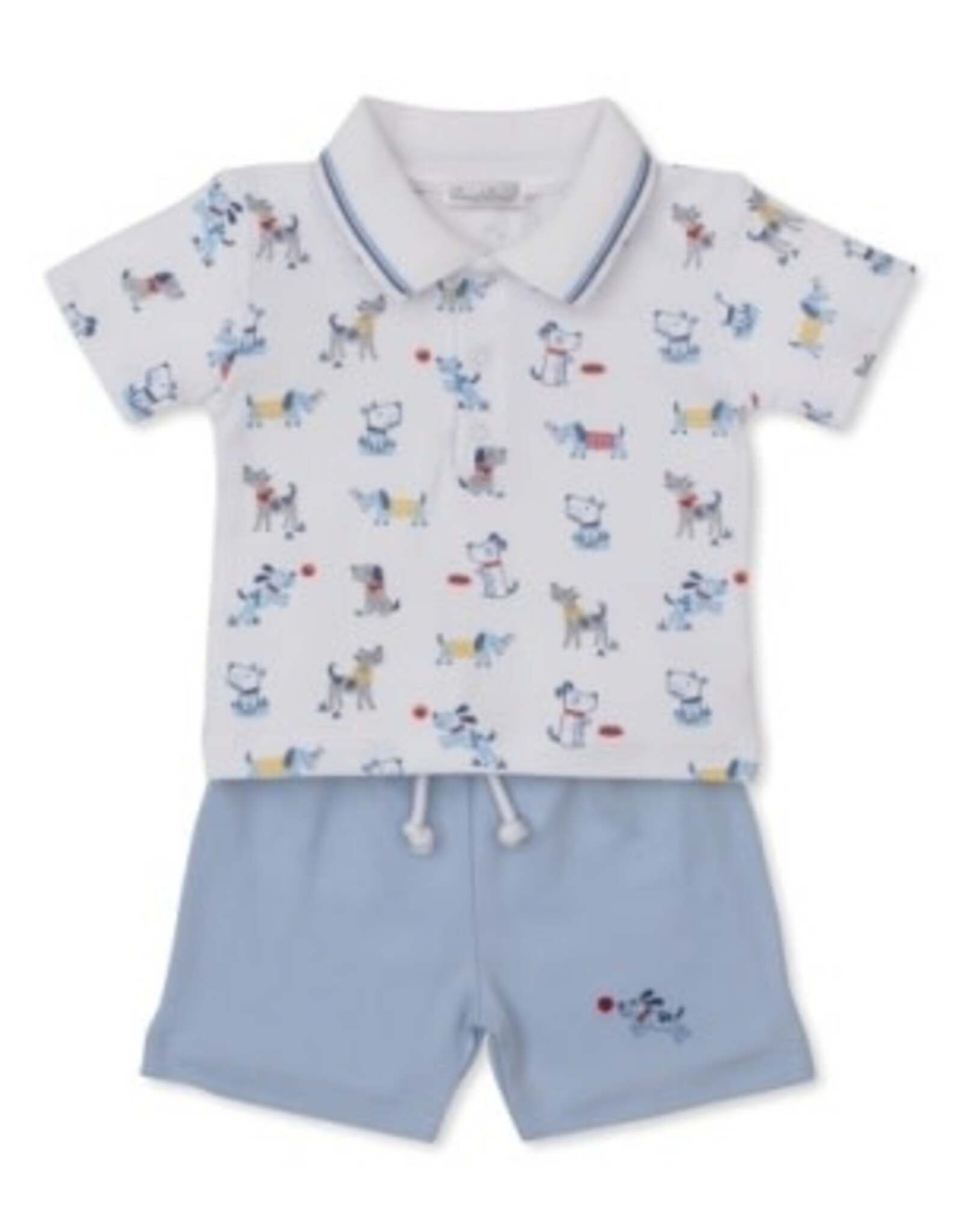 Kissy Kissy Bermuda Set Puppy Patch xx