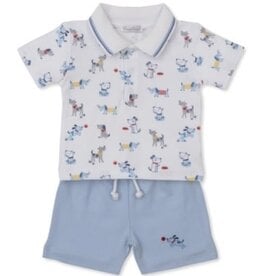 Kissy Kissy Bermuda Set Puppy Patch xx