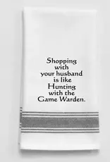 Wild Hare Designs Towel Shopping with your husband…