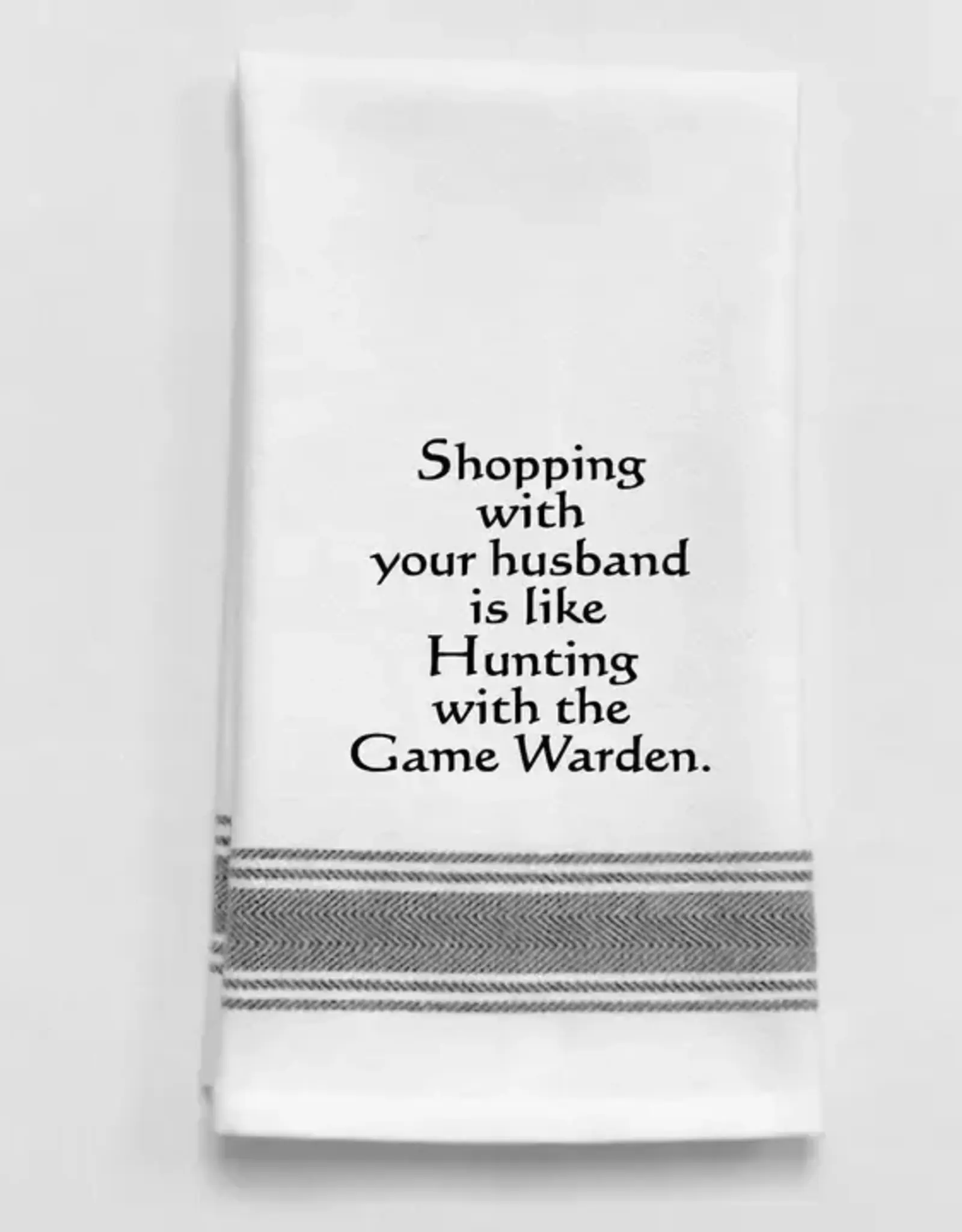 Wild Hare Designs Towel Shopping with your husband…