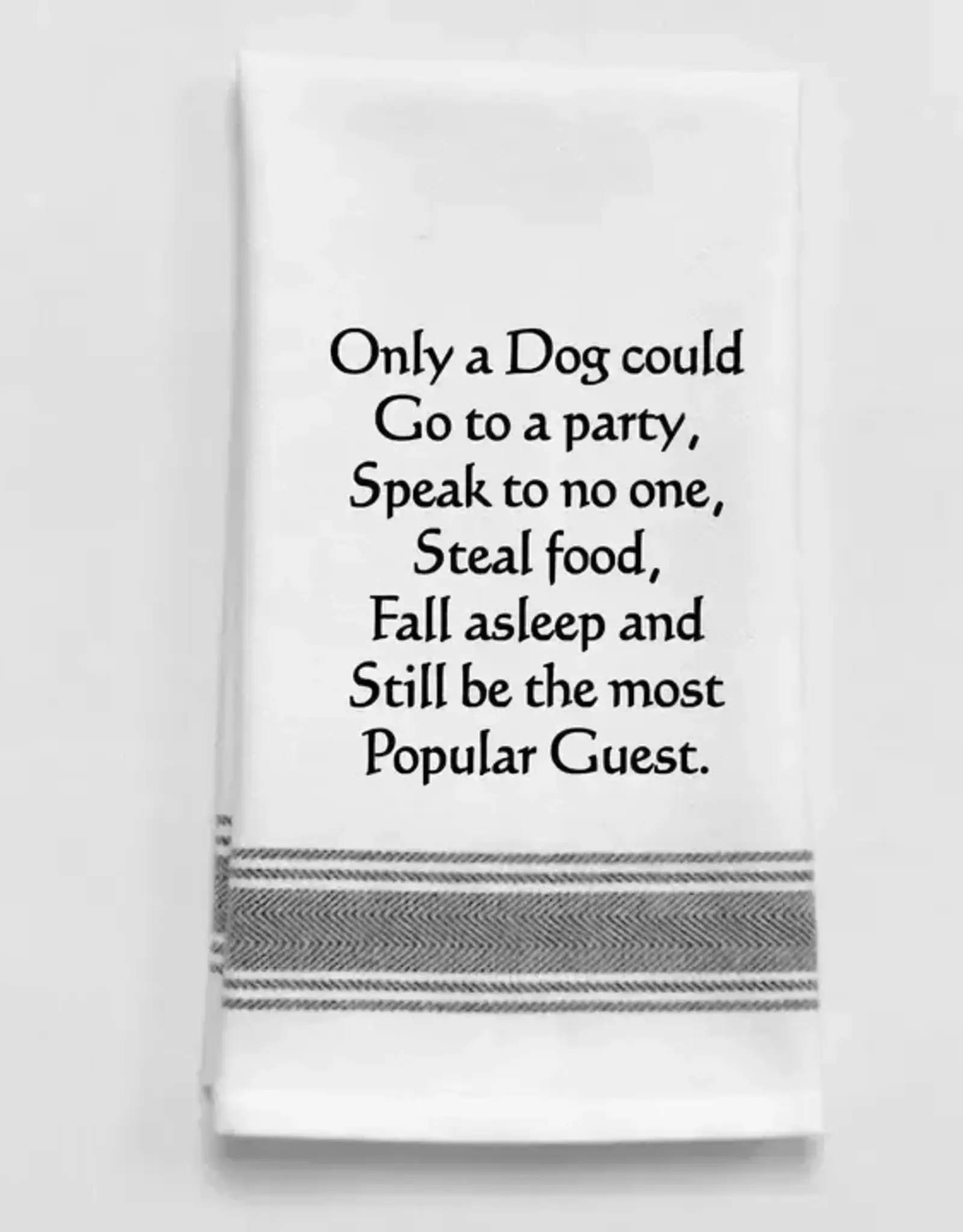 Wild Hare Designs Towel Dog Party......