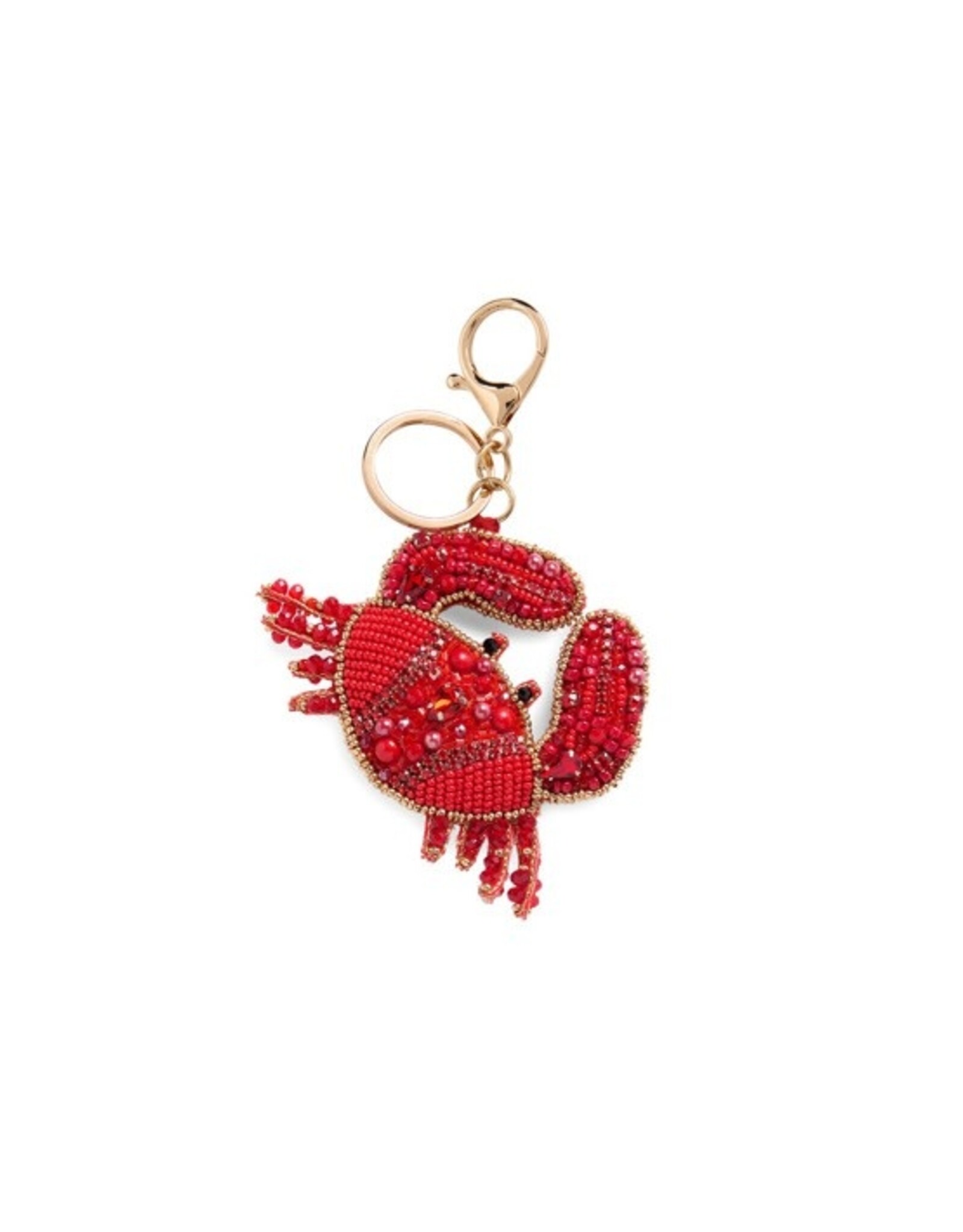 Crab Beaded Charm