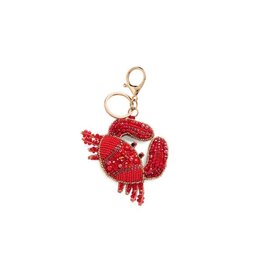 Crab Beaded Charm