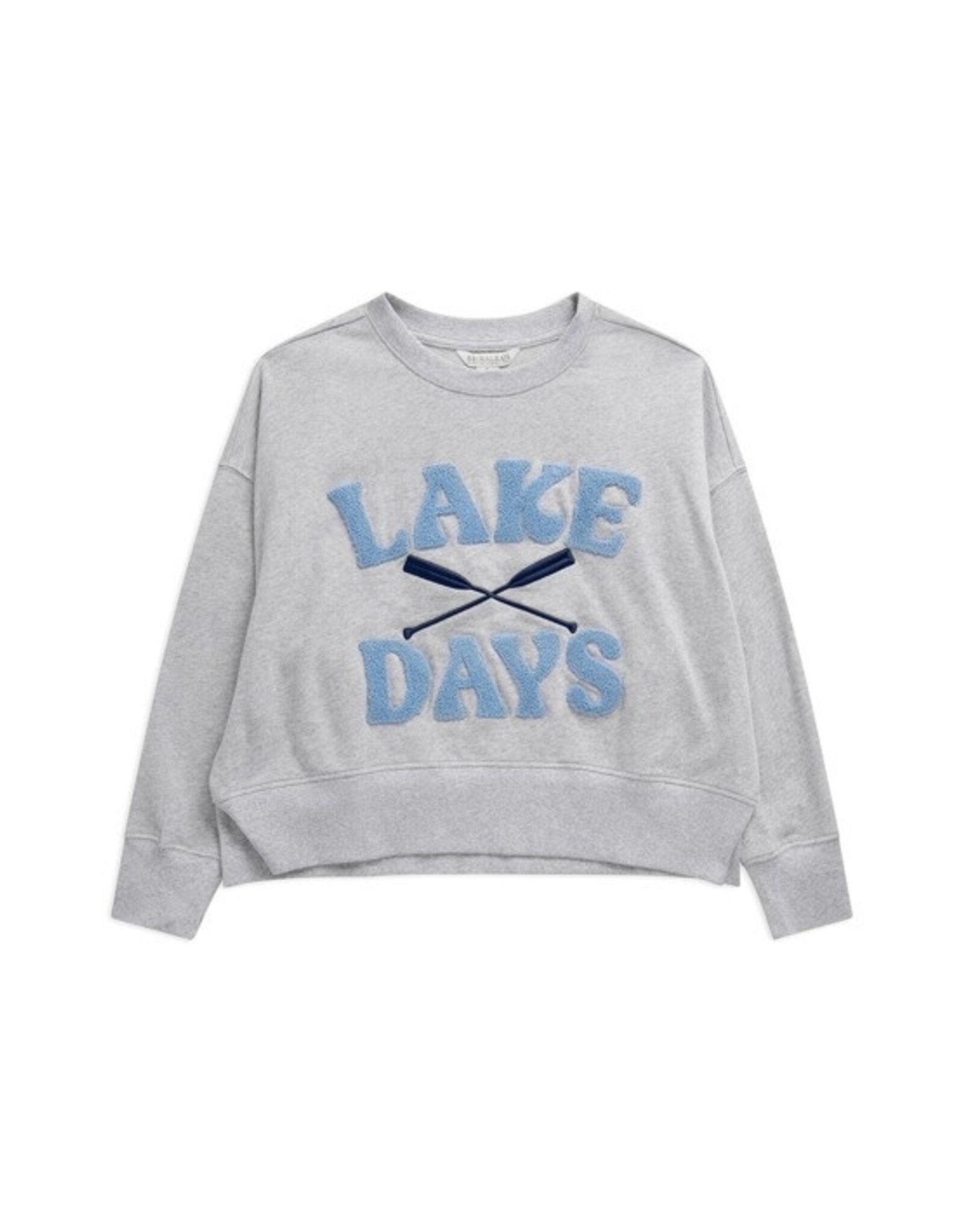 Lake Days Relaxed Sweatshirt Grey