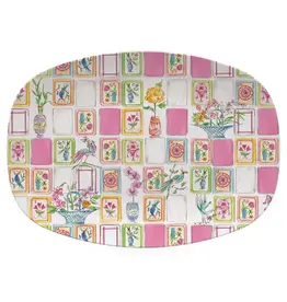 Mariposa Mahjong Tile Platter